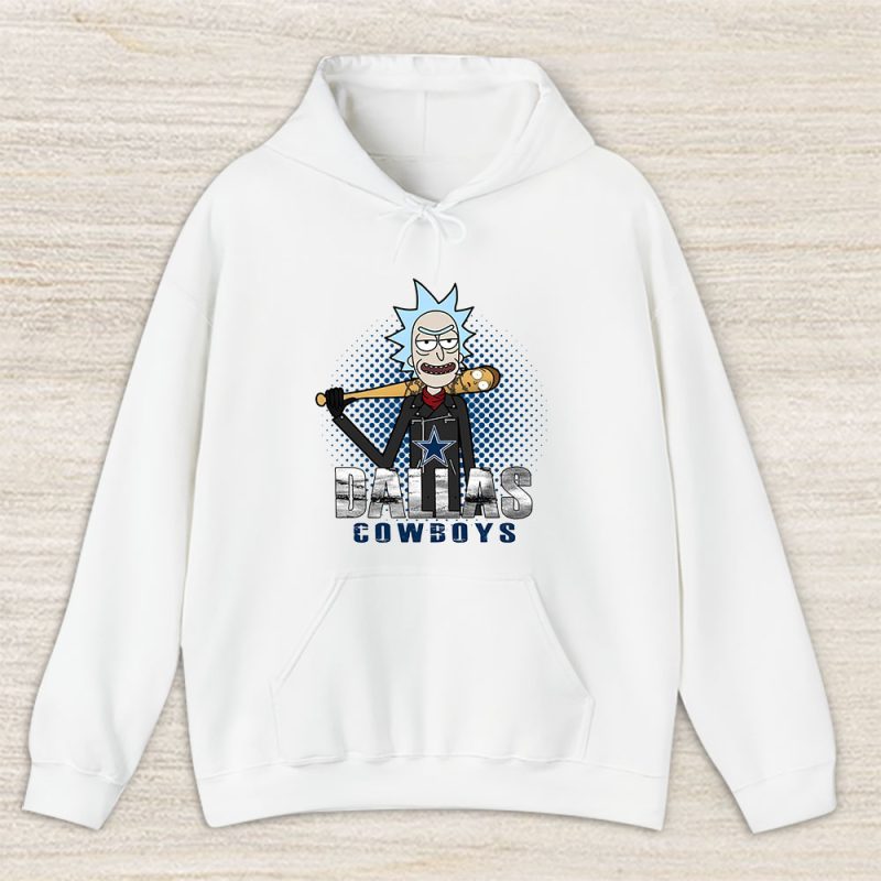 Rick X Rick And Morty X Dallas Cowboys Team X NFL X American Football Unisex Pullover Hoodie TAH4457