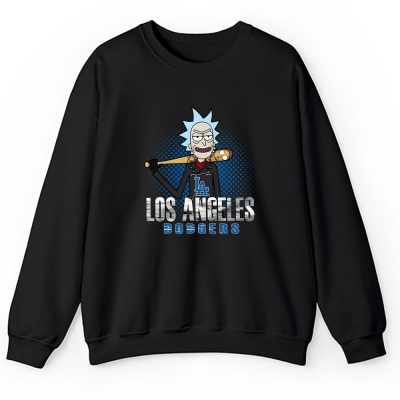 Rick X Rick And Morty X Los Angeles Dodgers Team X MLB X Baseball Fans Unisex Sweatshirt TAS4449