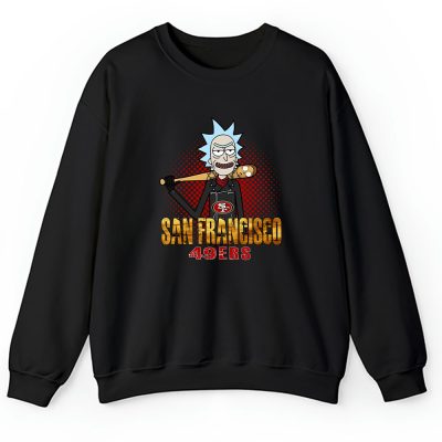 Rick X Rick And Morty X San Francisco 49ers Team X NFL X American Football Unisex Sweatshirt TAS4465