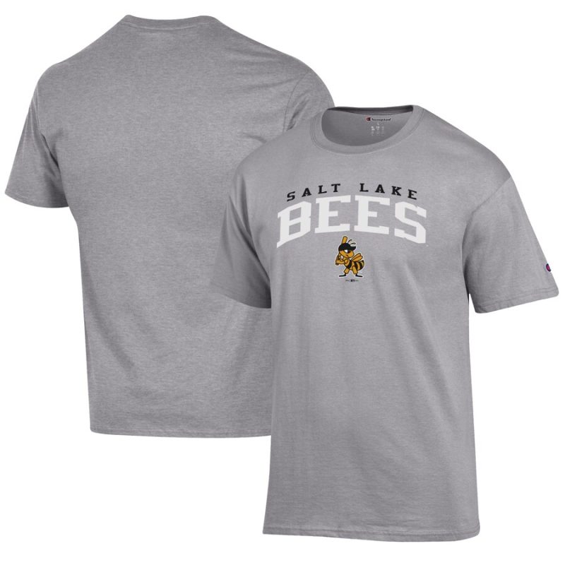 Salt Lake Bees Champion T-Shirt - Gray