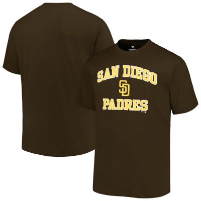 San Diego Padres Profile Heart & Soul Unisex T-Shirt - Brown