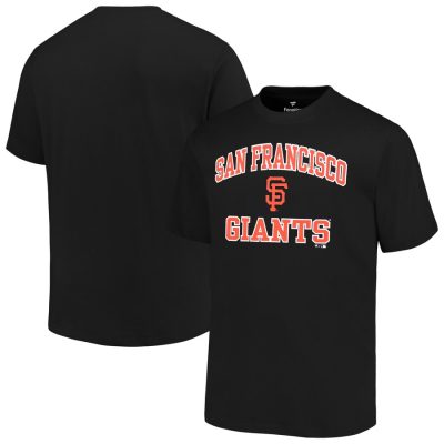 San Francisco Giants Profile Heart & Soul Unisex T-Shirt - Black