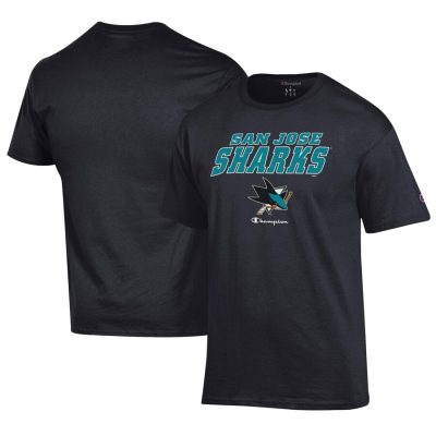 San Jose Sharks Champion T-Shirt - Black