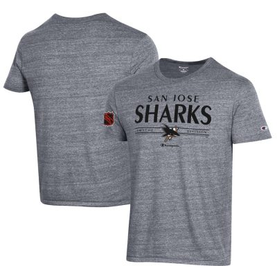 San Jose Sharks Champion T-Shirt - Gray