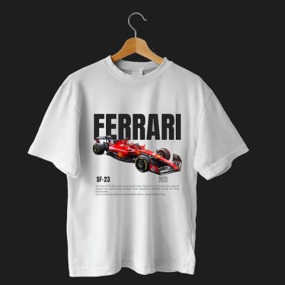 Scuderia Formula Ferrari Legend Cotton Tee Unisex T-Shirt FTS213