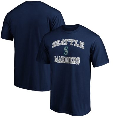 Seattle Mariners Team Heart & Soul Unisex T-Shirt - Navy