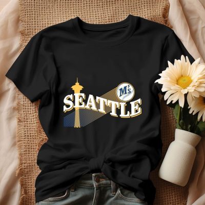 Seattle Mariners Vintage Lighthouse Unisex T-Shirt IPP2693