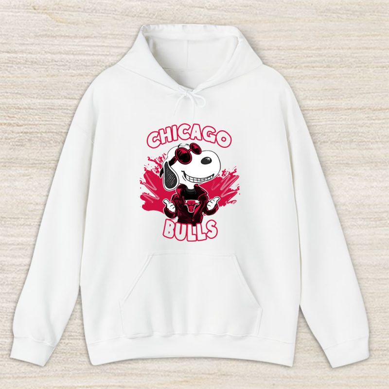 Snoopy X Chicago Bulls Team X NBA X Basketball Unisex Pullover Hoodie TAH3293