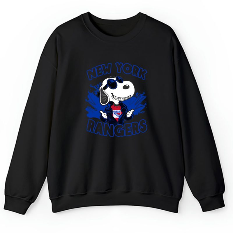 Snoopy X New York Rangers Team X NHL X Hockey Fan Unisex Sweatshirt TAS3317