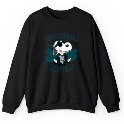 Snoopy X Philadelphia Eagles Team X NFL X American Football Unisex Sweatshirt TAS3307