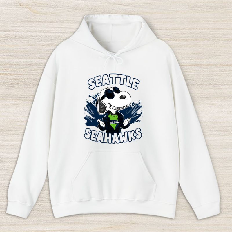 Snoopy X Seattle Seahawks Team X NFL X American Football Unisex Pullover Hoodie TAH3309