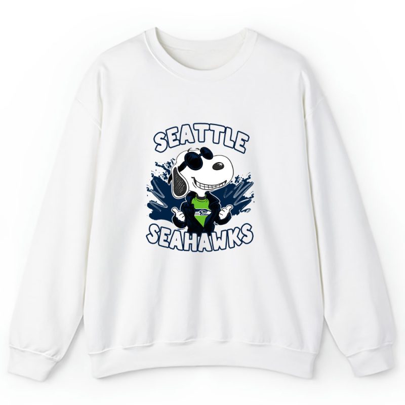 Snoopy X Seattle Seahawks Team X NFL X American Football Unisex Sweatshirt TAS3309