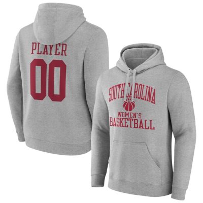 South Carolina Gamecocks Basketball Pick-A-Player NIL Gameday Tradition Pullover Hoodie - Gray