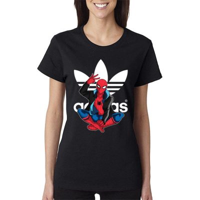 Spiderman Adidas Marvel Women Lady T-Shirt