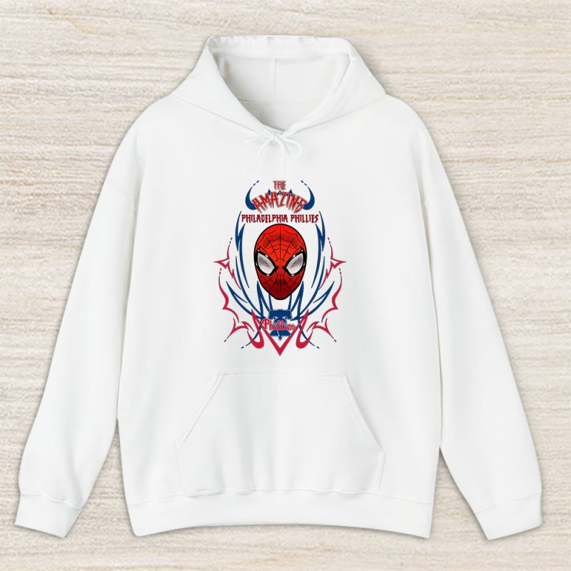 Spiderman MLB Philadelphia Phillies Unisex Pullover Hoodie TAH4126