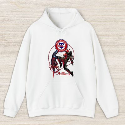 Spiderman MLB Philadelphia Phillies Unisex Pullover Hoodie TAH4127