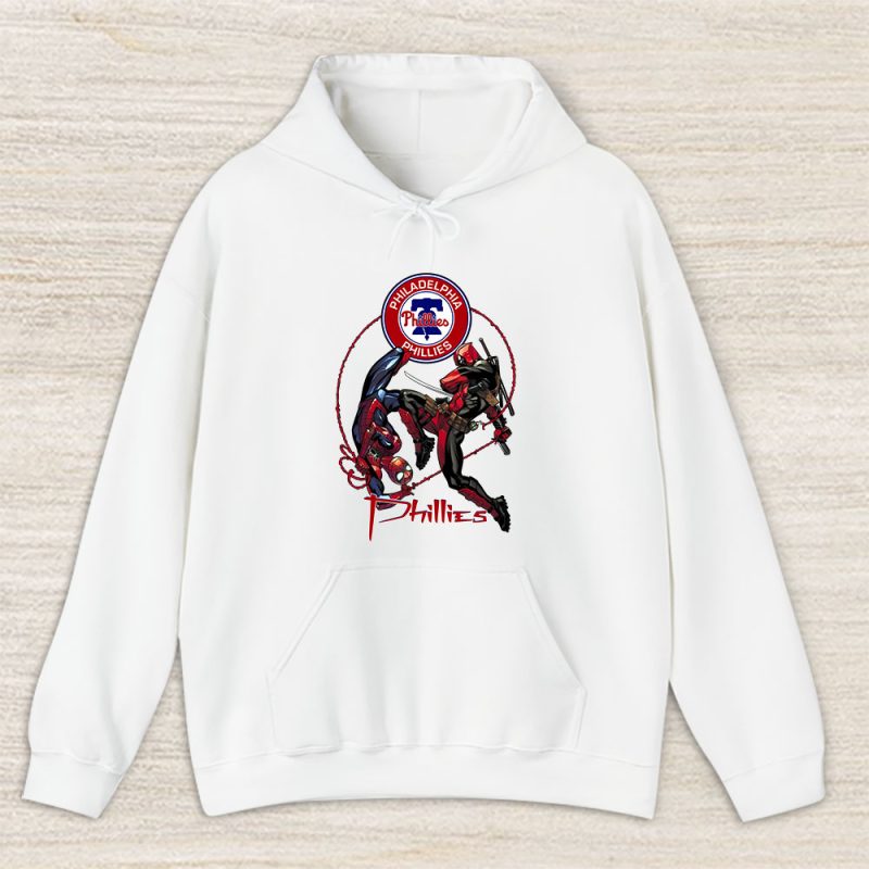 Spiderman MLB Philadelphia Phillies Unisex Pullover Hoodie TAH4127