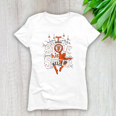 Spiderman MLB San Francisco Giants Lady T-Shirt Women Tee TLT4102