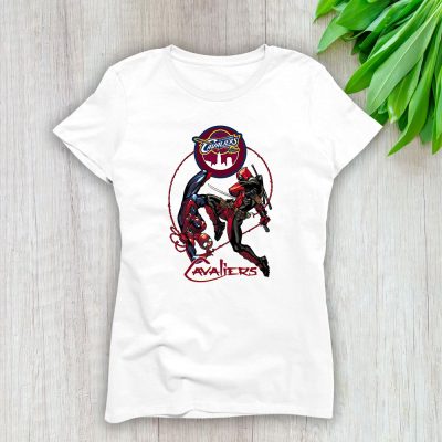 Spiderman NBA Cleveland Cavaliers Lady T-Shirt Women Tee For Fans TLT1439