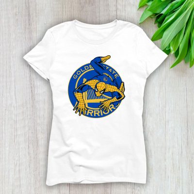 Spiderman NBA Golden State Warriors Lady T-Shirt Women Tee For Fans TLT1484