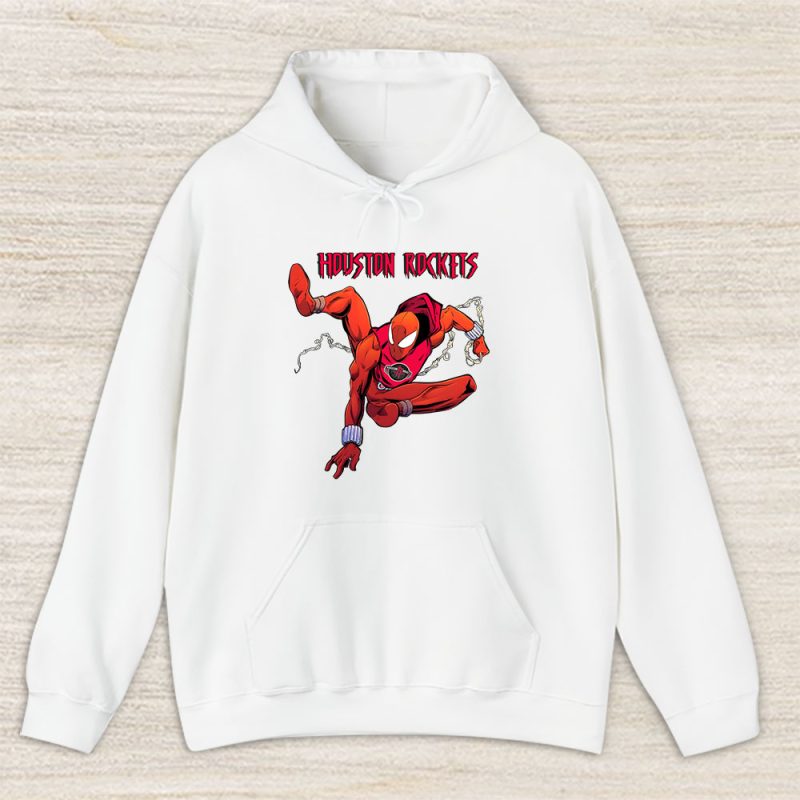 Spiderman NBA Houston Rockets Unisex Pullover Hoodie TAH3567