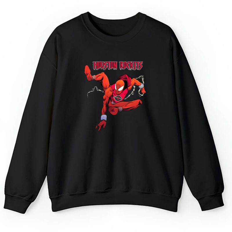 Spiderman NBA Houston Rockets Unisex Sweatshirt TAS3567