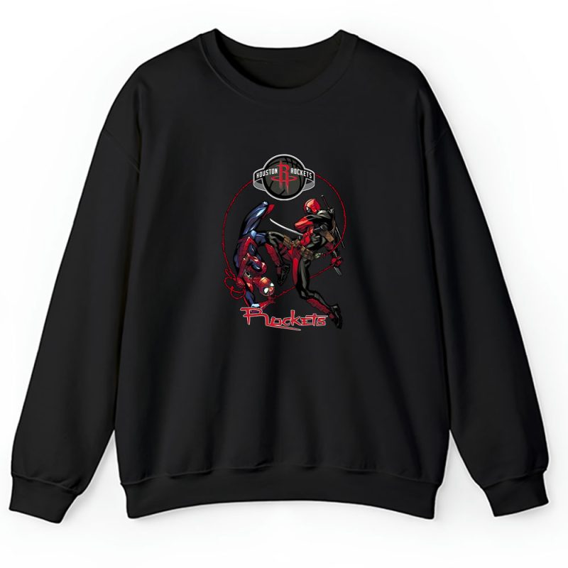 Spiderman NBA Houston Rockets Unisex Sweatshirt TAS4092