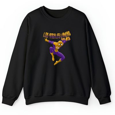 Spiderman NBA Los Angeles Lakers Unisex Sweatshirt TAS3578