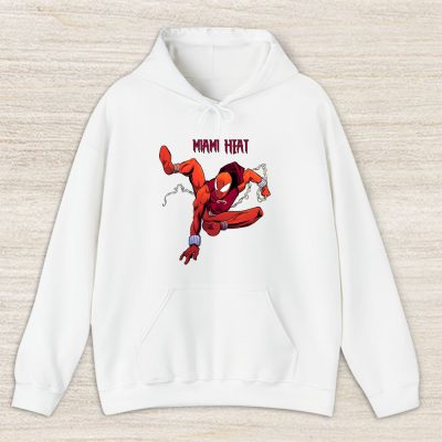 Spiderman NBA Miami Heat Unisex Pullover Hoodie TAH3591