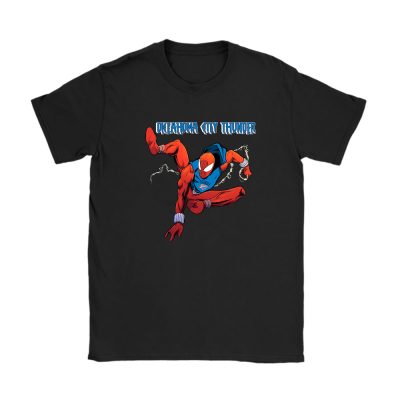 Spiderman NBA Oklahoma City Thunder Unisex T-Shirt Cotton Tee TAT3613