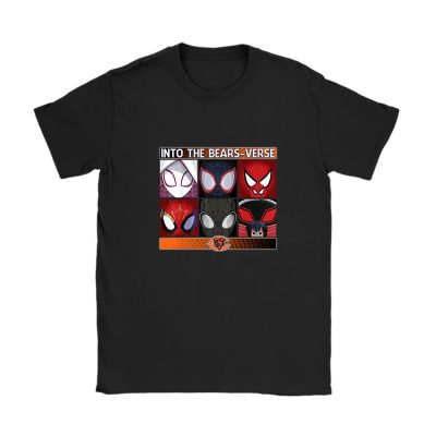 Spiderman NFL Chicago Bears Unisex T-Shirt Cotton Tee TAT4074