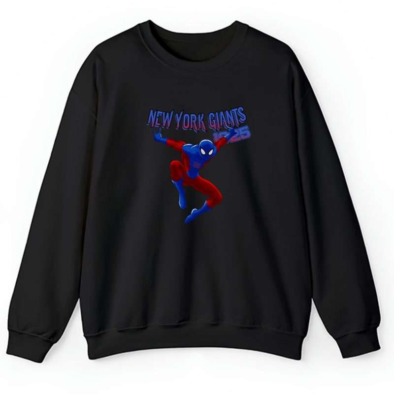 Spiderman NFL New York Giants Unisex Sweatshirt TAS3593