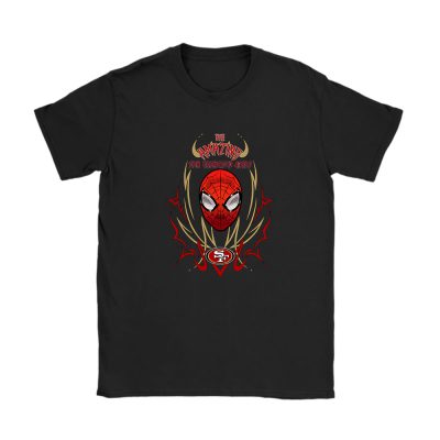 Spiderman NFL San Francisco 49ers Unisex T-Shirt Cotton Tee TAT4136