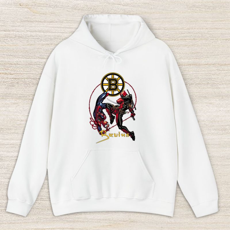 Spiderman NHL Boston Bruins Unisex Pullover Hoodie TAH4064