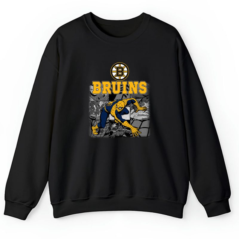 Spiderman NHL Boston Bruins Unisex Sweatshirt TAS3511