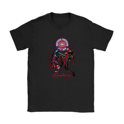 Spiderman NHL Montreal Canadiens Unisex T-Shirt Cotton Tee TAT4104