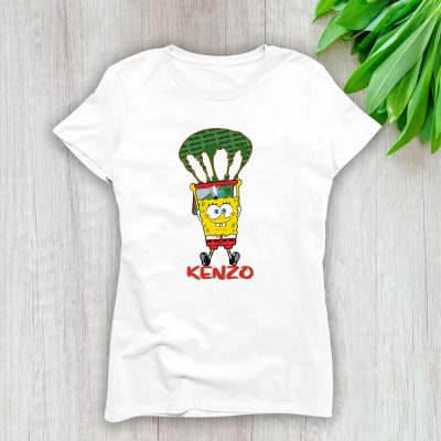 Spongebob Kenzo Brand Lady T-Shirt Women Tee TLT4071