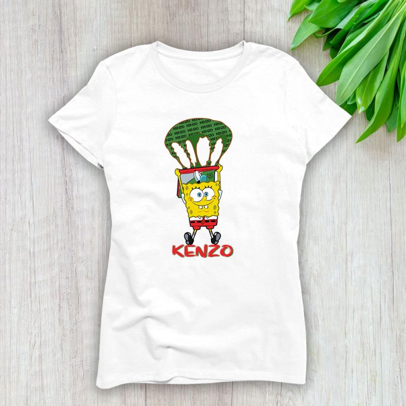 Spongebob Kenzo Brand Lady T-Shirt Women Tee TLT4071