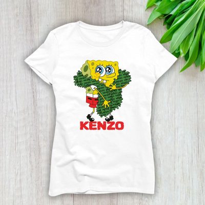 Spongebob Kenzo Brand Lady T-Shirt Women Tee TLT4072