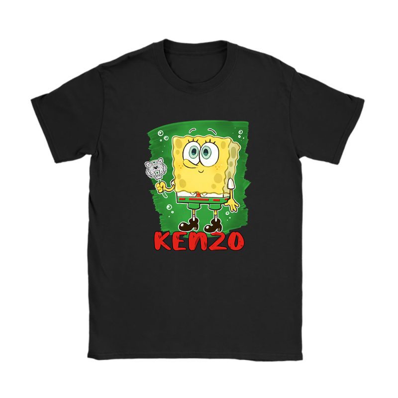 Spongebob Kenzo Unisex Brand T-Shirt TAT4932