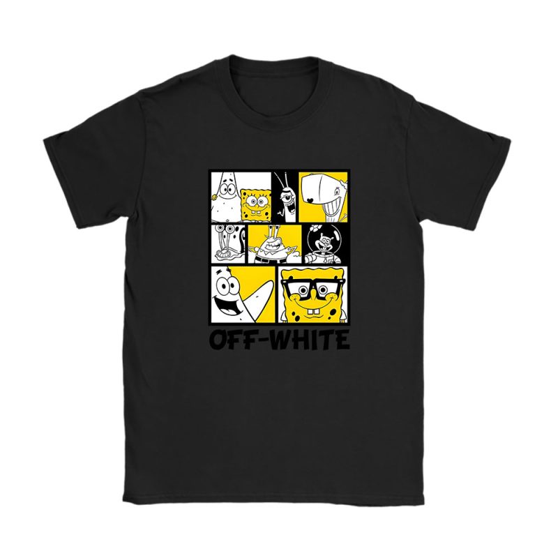 Spongebob Off-white Unisex Brand T-Shirt TAT4951