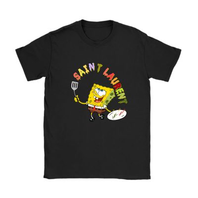 Spongebob Saint Laurent Unisex Brand T-Shirt TAT4961