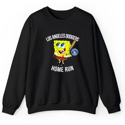 Spongebob Squarepants X Los Angeles Dodgers Team X MLB X Baseball Fans Unisex Sweatshirt TAS4481