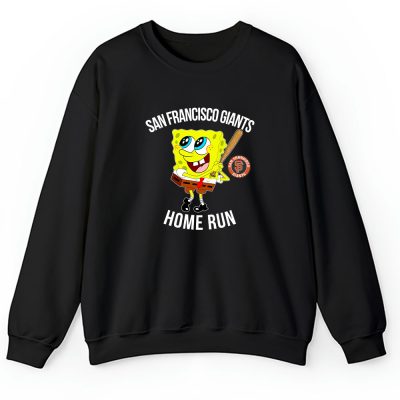 Spongebob Squarepants X San Francisco Giants Team X MLB X Baseball Fans Unisex Sweatshirt TAS4489