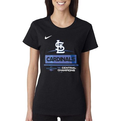 St. Louis Cardinals Nike 2022 Nl Central Division Champions Women Lady T-Shirt