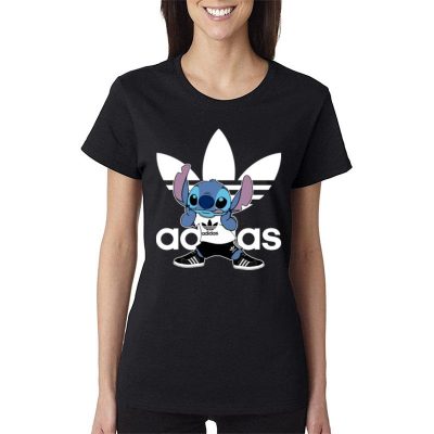 Stitch Adidas Women Lady T-Shirt