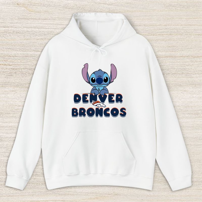 Stitch X Denver Broncos Team X NFL X American Football Unisex Pullover Hoodie TAH3339
