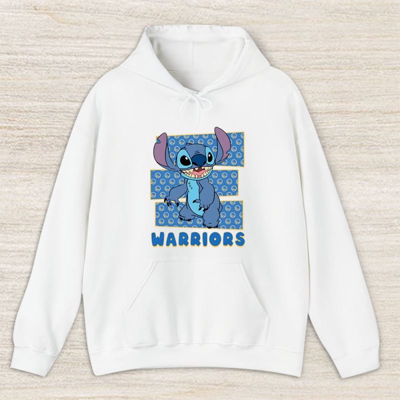 Stitch X Golden State Warriors Team X NBA X Basketball Unisex Pullover Hoodie TAH3328