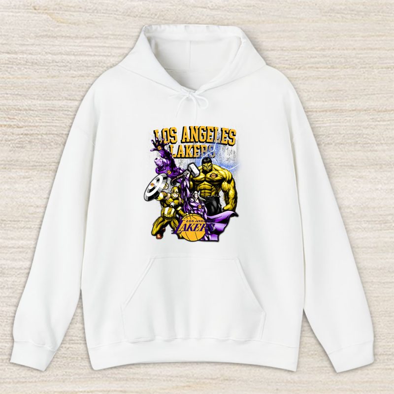 Superheroes NBA Los Angeles Lakers Unisex Pullover Hoodie TAH3576