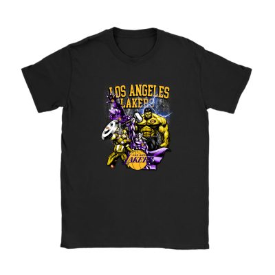 Superheroes NBA Los Angeles Lakers Unisex T-Shirt Cotton Tee TAT3576